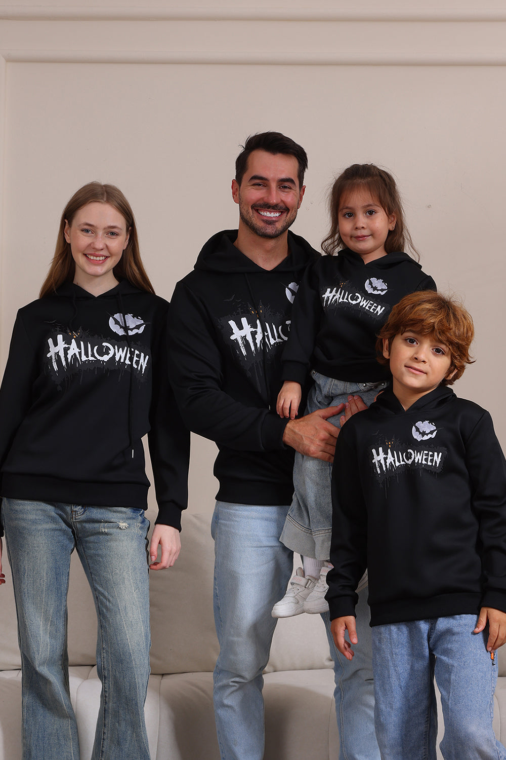 Family Set Sudadera Manga Larga Negra