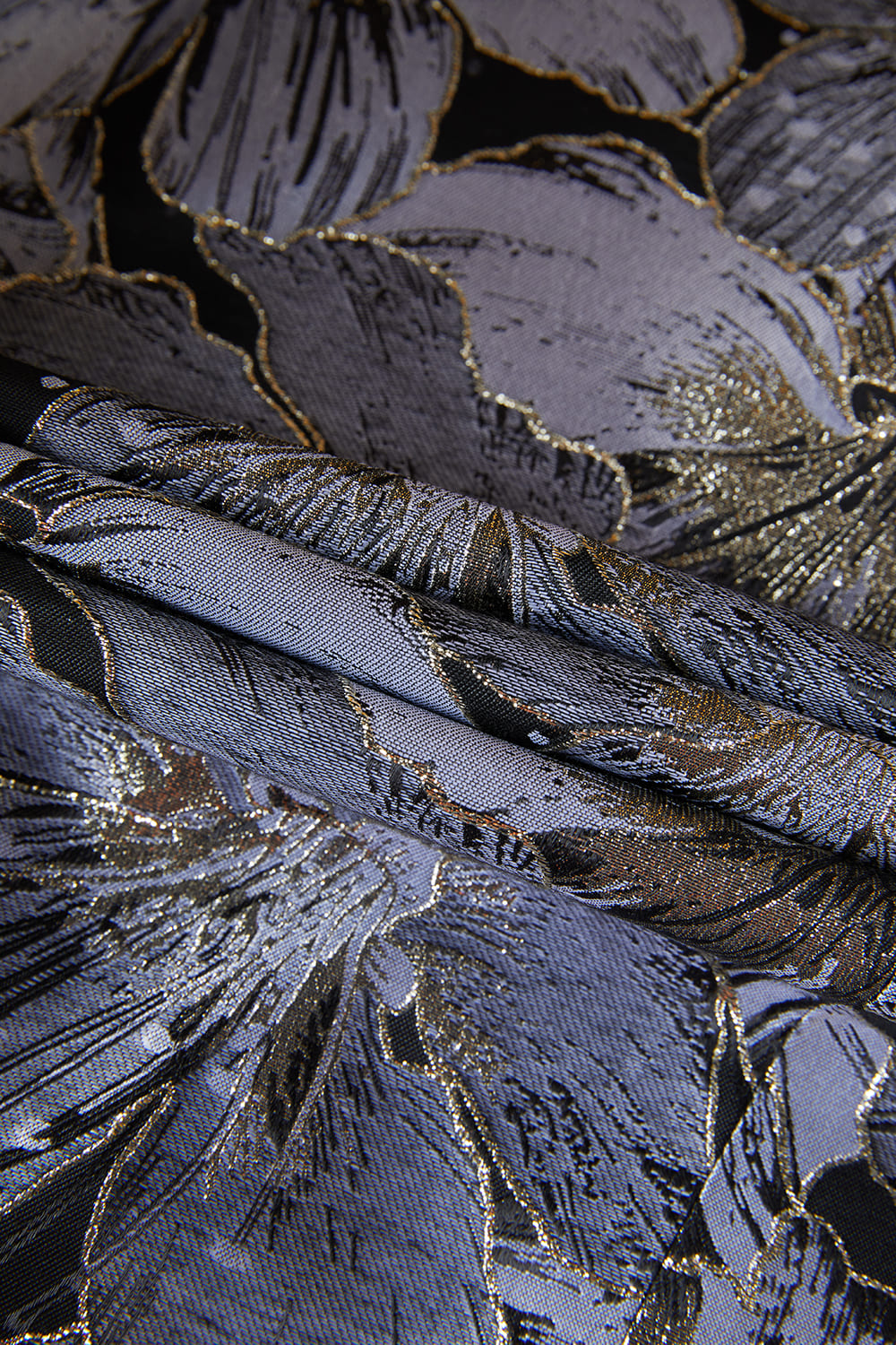 Chal Jacquard Gris Solapa Traje Hombre 2 Piezas