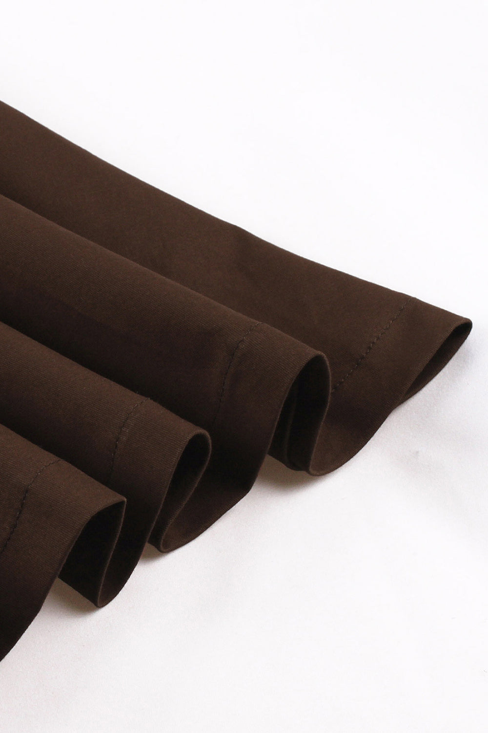 Cuello de solapa negra Vestido Vintage 1950s