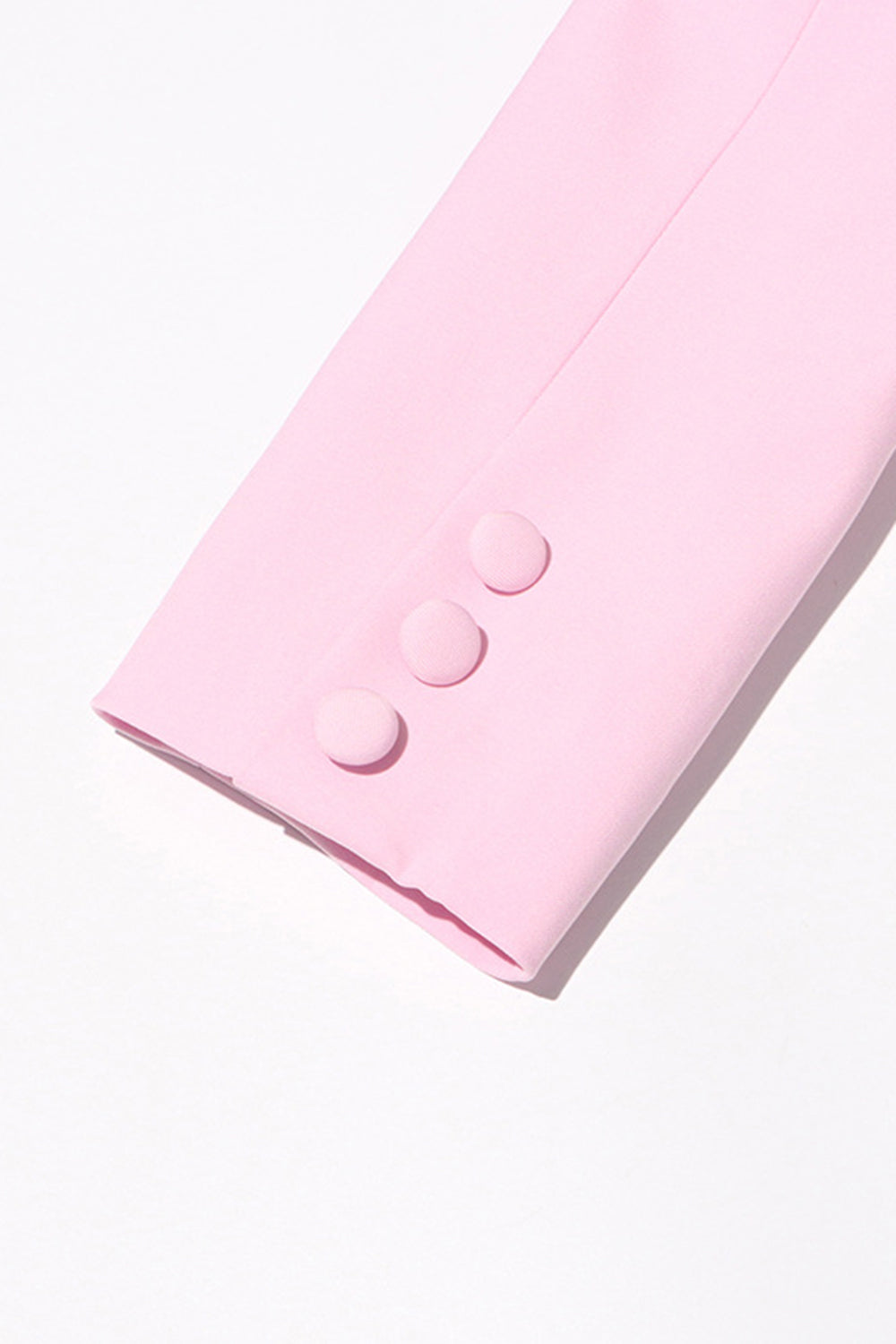 Elegante blazer de mujer rosa 3D flower