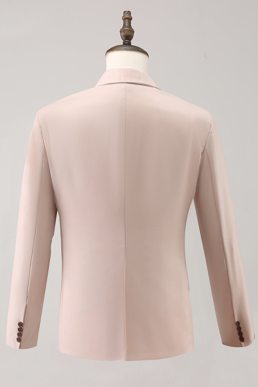 Solapa de pico marfil de un botón Trajes de fiesta de 3 piezas