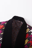 Solapa de chal colorido púrpura 2 piezas Trajes de fiesta para hombre