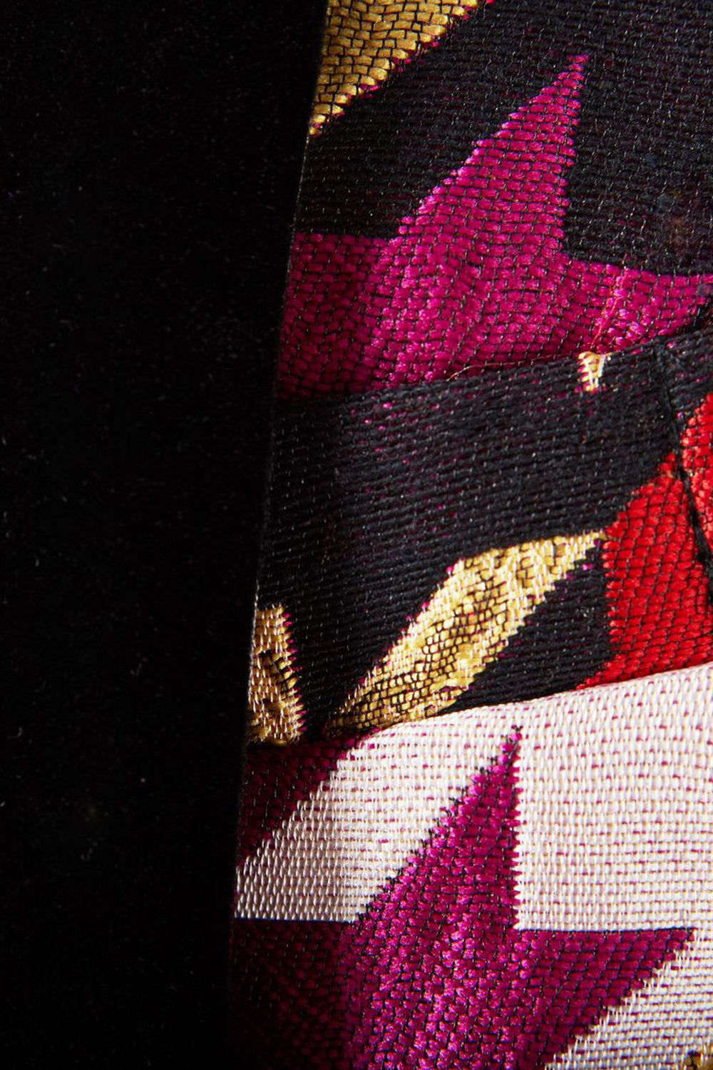 Solapa de chal colorido púrpura 2 piezas Trajes de fiesta para hombre