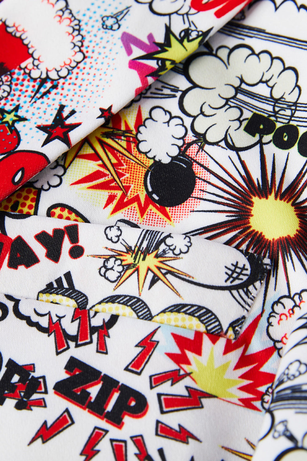 Traje de hombre Graffiti Doble Cruzado Blanco de 2 piezas