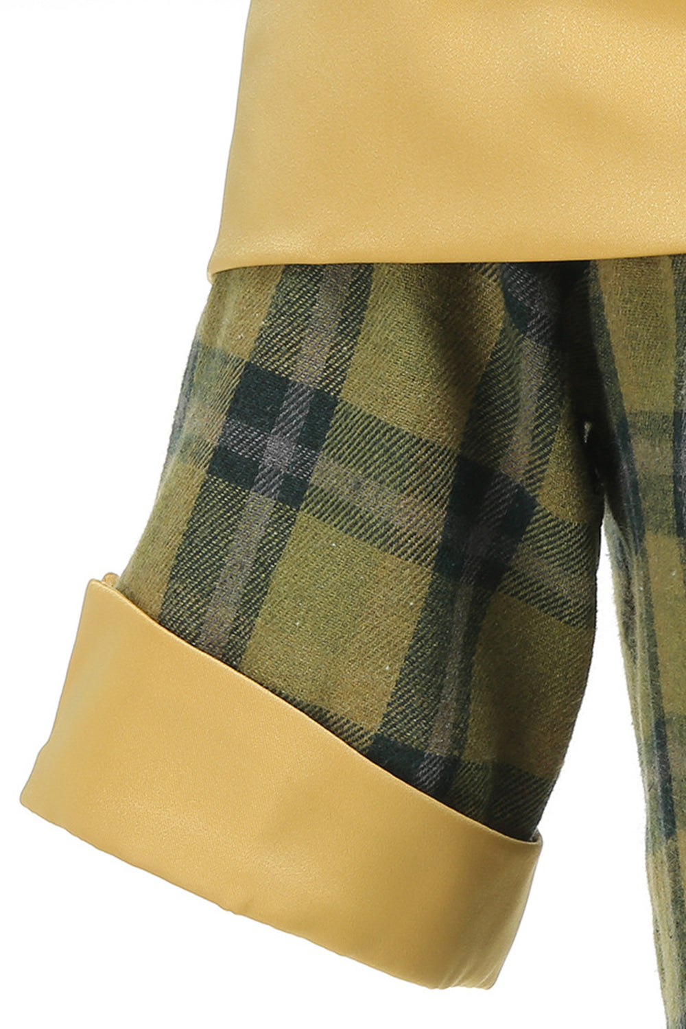 Vestido vintage de la década de 1950 con rejilla verde con hombros descubiertos