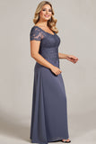 Twilight Chiffon Lace Talla Grande Madre de la Novia Vestido
