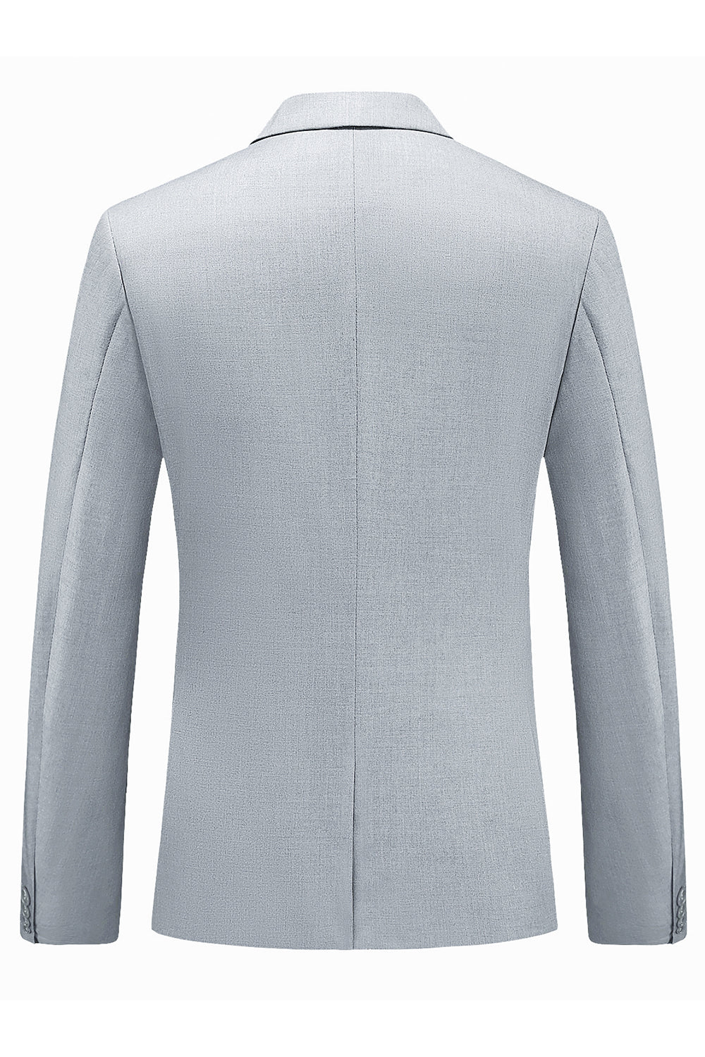 Solapa con muescas negras Singel Breasted 2-piece Trajes para hombre