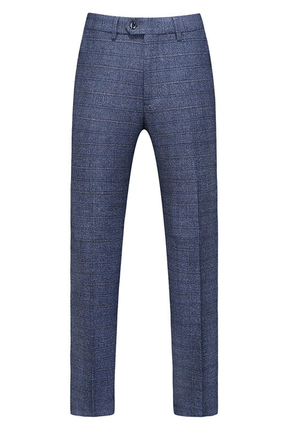 Trajes de fiesta de 3 piezas para hombre con solapa de cuadros a cuadros para hombre