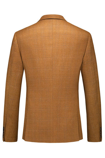 Solapa de pico de caramelo 3 piezas Trajes de fiesta para hombre