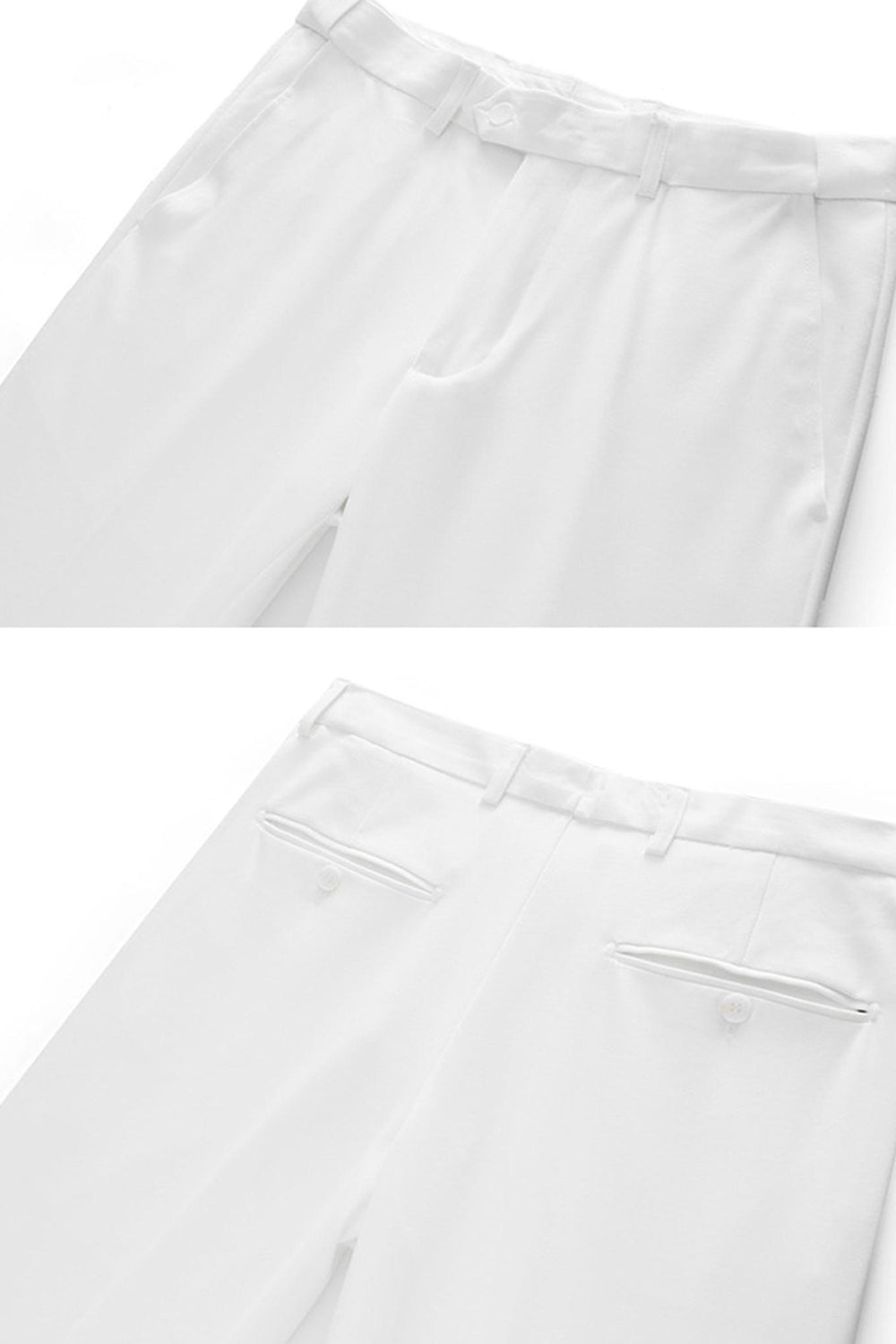 Solapa de pico negro 3 piezas Trajes de fiesta de satén para hombre