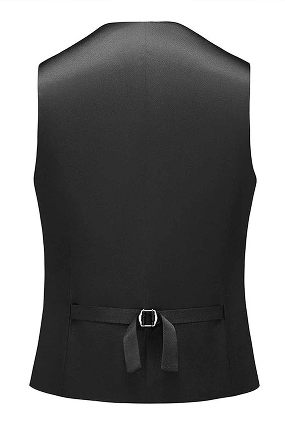 Solapa de muesca azul Trajes de fiesta de jacquard de 3 piezas para hombre