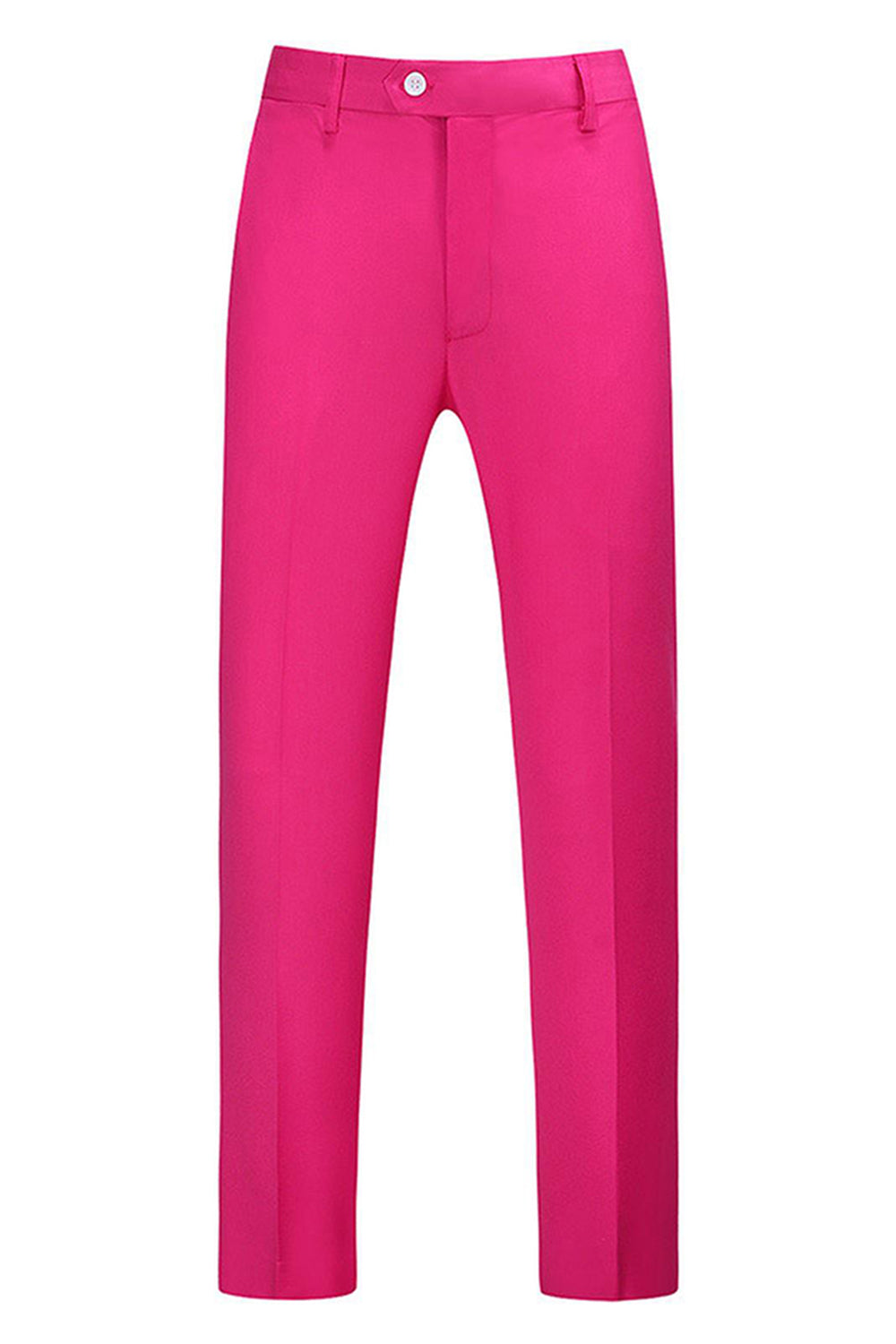 Solapa de muesca azul Trajes de fiesta de jacquard de 3 piezas para hombre