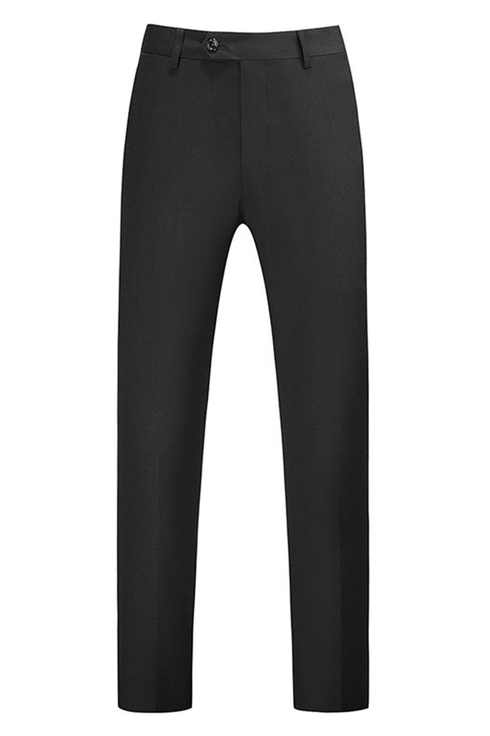 Solapa de muesca azul Trajes de fiesta de jacquard de 3 piezas para hombre