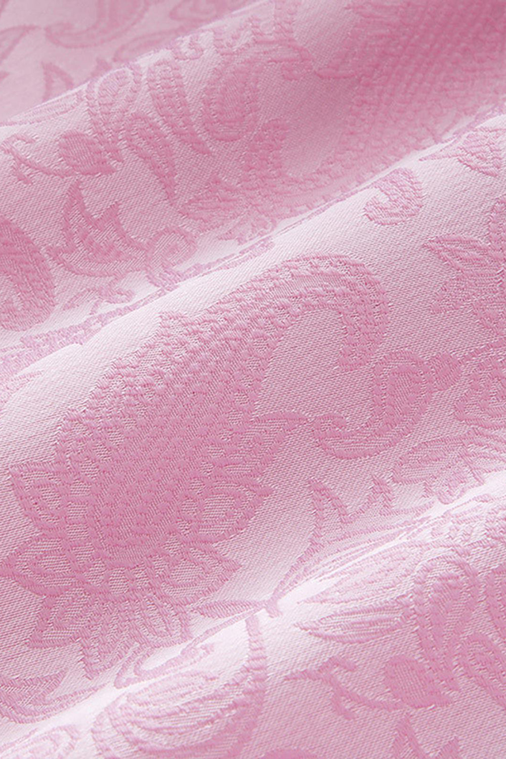 Trajes de fiesta de 3 piezas con solapa de pico con estampado rosa para hombres