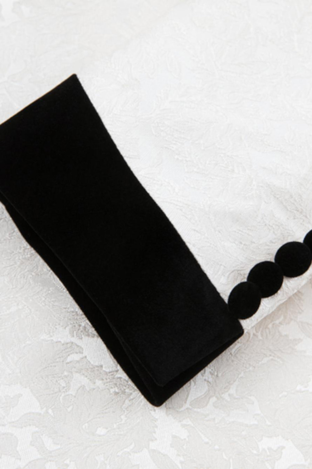 Trajes de hombre de 3 piezas con solapa de chal negro