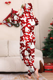 Conjunto de pijama familiar Burgundy Bear
