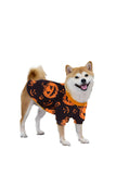 Conjunto de pijama familiar de manga larga de Halloween naranja a juego