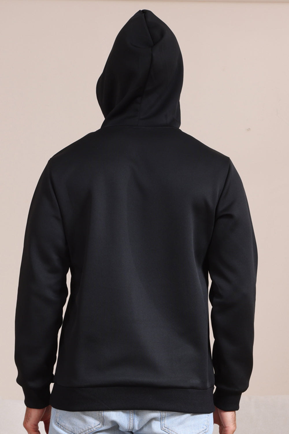 Sudaderas familiares de Halloween con capucha Black Skeleton