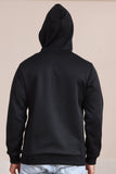 Sudaderas familiares de Halloween con capucha Black Skeleton