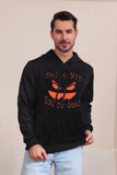 Sudaderas familiares con capucha Evil Black Pumpkin