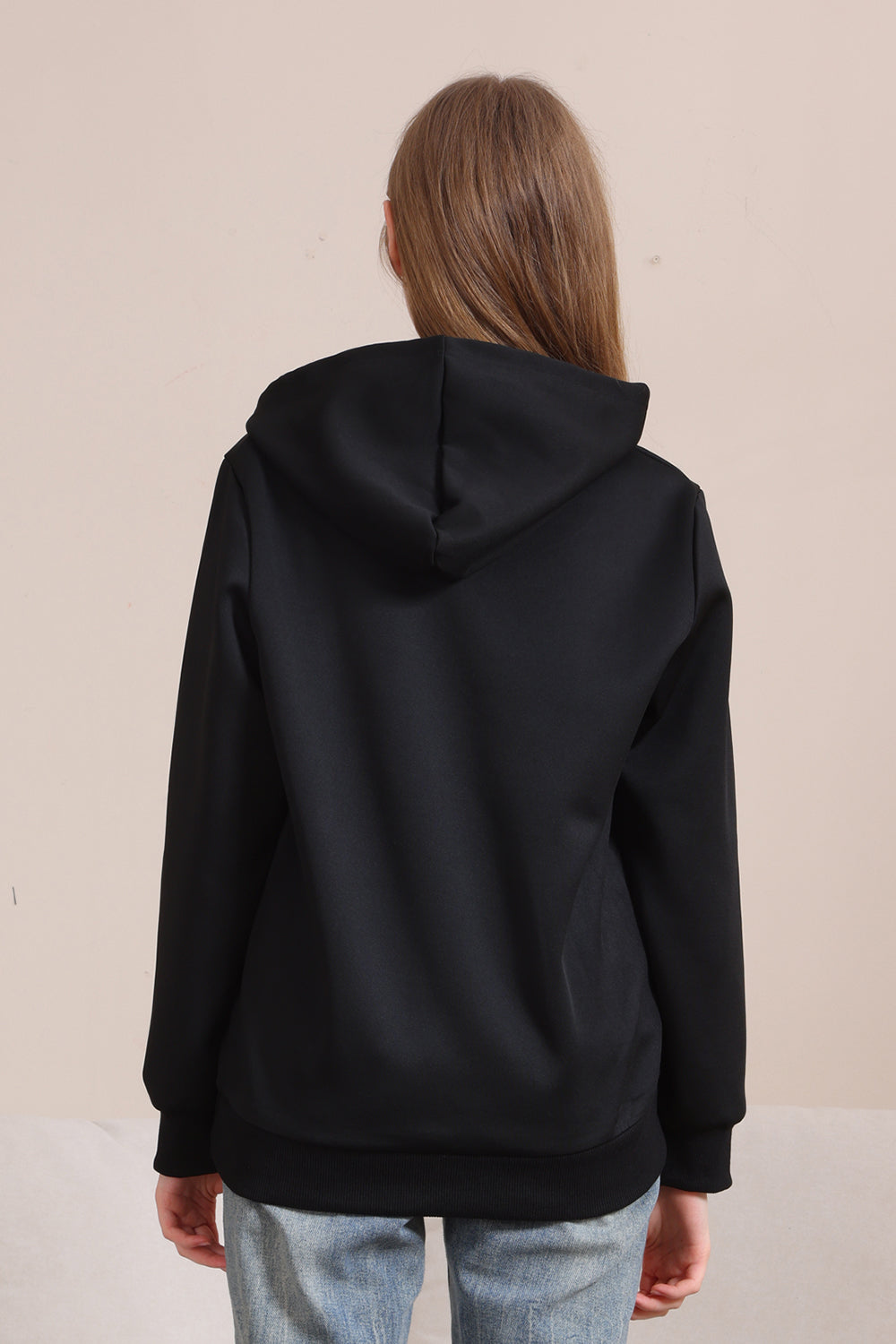 Sudaderas familiares con capucha Evil Black Pumpkin