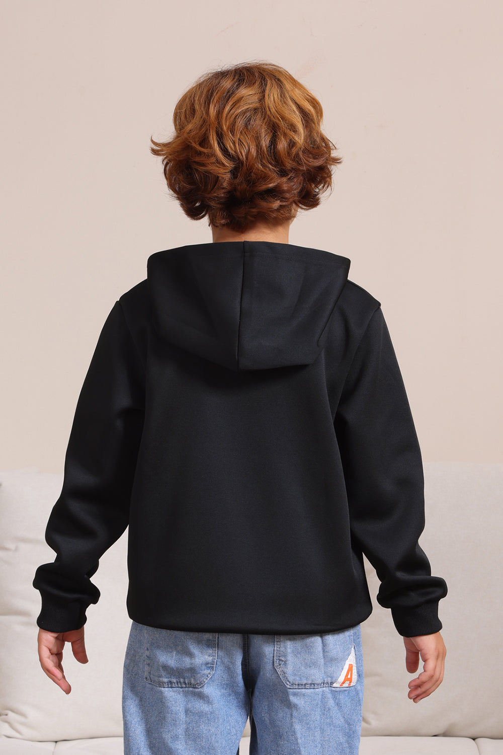 Sudaderas familiares con capucha Evil Black Pumpkin