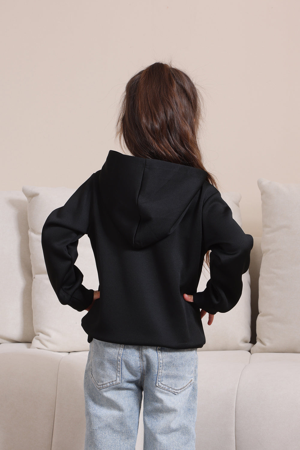 Sudaderas familiares con capucha Evil Black Pumpkin