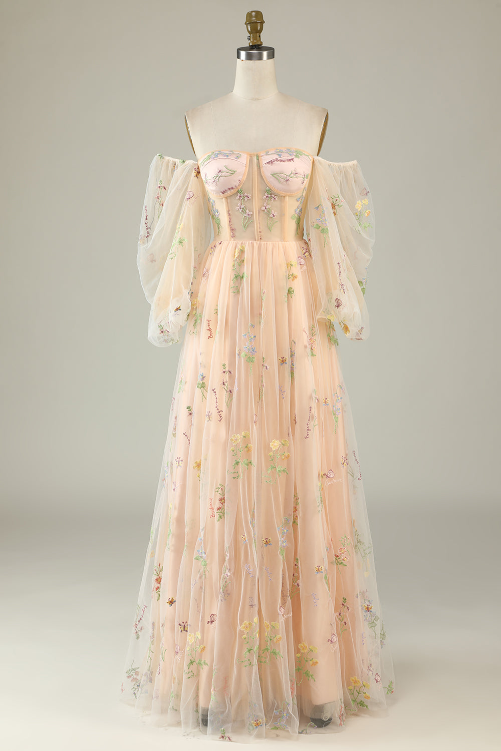 Verde Fuera del Hombro Vestido de Fiesta