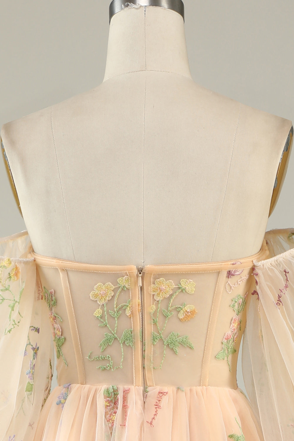 Verde Fuera del Hombro Vestido de Fiesta