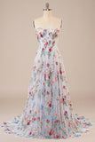 Belleza Una línea Sweetheart Marfil Vestido de novia largo con bordado
