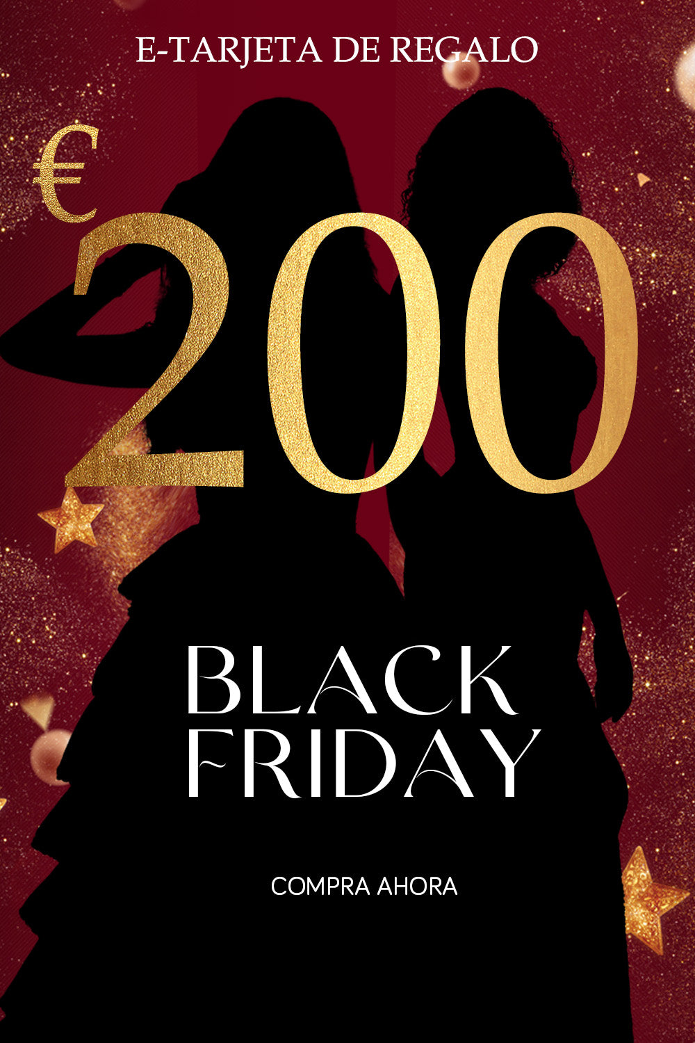 E-TARJETA DE REGALO PARA EL BLACK FRIDAY