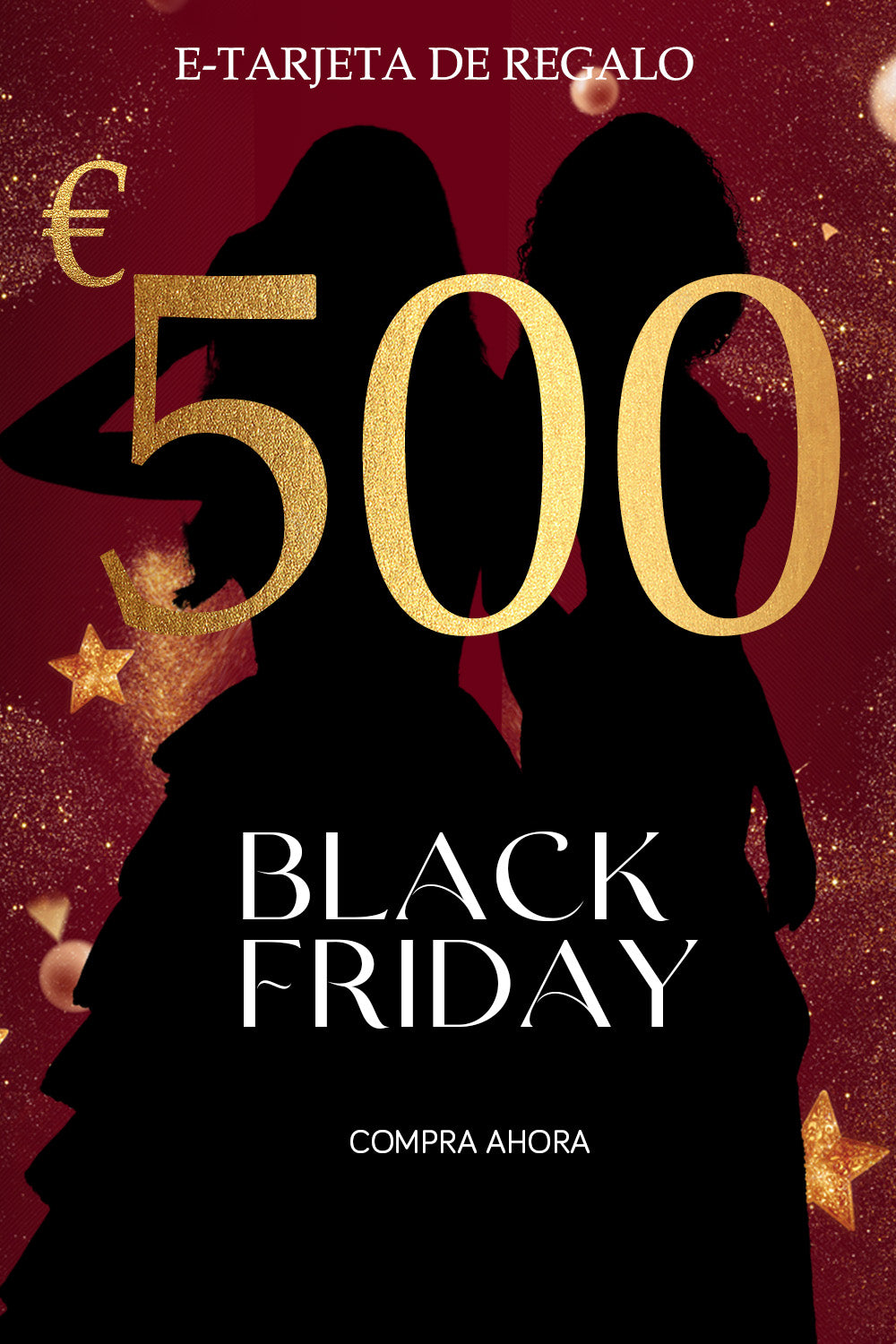 E-TARJETA DE REGALO PARA EL BLACK FRIDAY