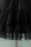 Enagua de tutú negro
