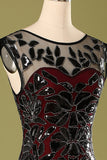 Vestido de los años 20 Negro Dorado