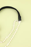 1920 Pluma de lentejuelas Perlas aleta diadema
