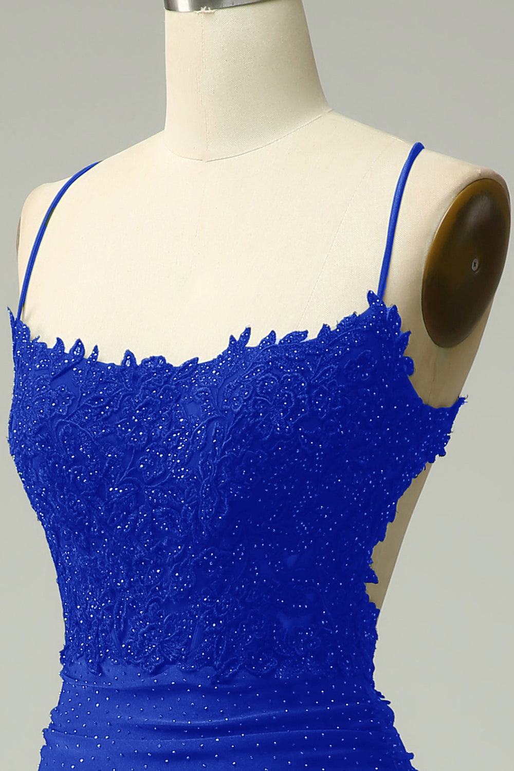 Sirena Halter Vestido de Graduación Verde Oscuro