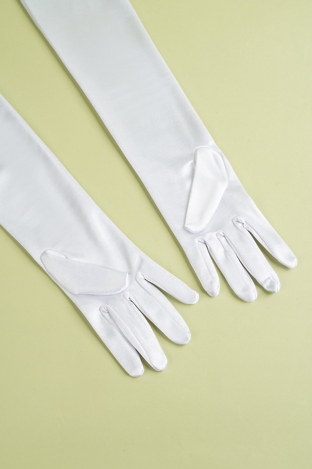 Guantes blancos 1920 del partido alargan