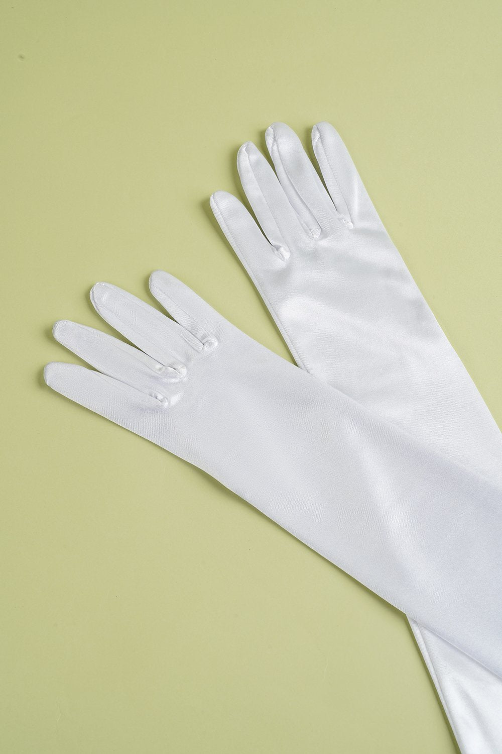 Guantes blancos 1920 del partido alargan
