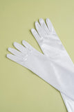 Guantes blancos 1920 del partido alargan