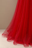 Vestido de fiesta rojo