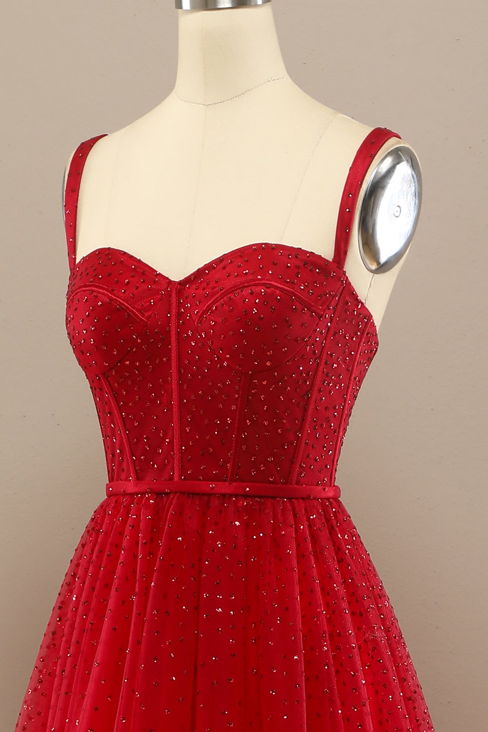 Vestido de fiesta rojo