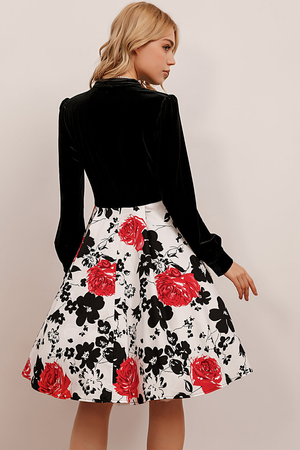 Oferta Por Tiempo Limitado Mini Vestido de Terciopelo (1 Pieza - Estilo y Color Aleatorios)