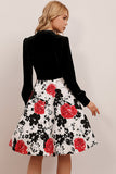 Oferta Por Tiempo Limitado Mini Vestido de Terciopelo (1 Pieza - Estilo y Color Aleatorios)