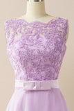 Applique vestido largo de fiesta
