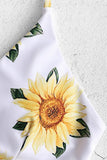 Bikini de verano estampado floral