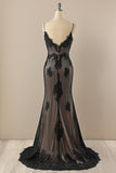 Negro V cuello con cuentas vestido de fiesta