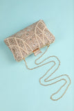 Bolso de bordado Reto Perla