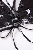 Bikini de verano estampado floral
