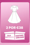ZAPAKA CAJA MISTERIOSA 2Pc Vestidos Vintage