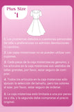 ZAPAKA CAJA MISTERIOSA 2Pc Vestidos de Tallas Grandes